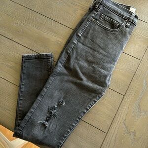 Womens Everlane Black jeans Highrise Skinny size 25